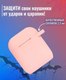 Миниатюра изображения товара Чехол для наушников Bingo Silicone для Apple AirPods 2 (персиковый)