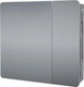 Миниатюра изображения товара Шкаф с зеркалом для ванной Axus Найроби 80 (бетон)