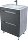 Миниатюра изображения товара Тумба под умывальник Axus Фламини 80 (2 ящика, цемент)