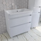 Миниатюра изображения товара Тумба под умывальник Axus Ромеро 60 (белый)