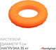 Миниатюра изображения товара Эспандер Onlytop 3791401 (35кг, оранжевый)