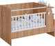 Миниатюра изображения товара Детская кровать-трансформер Polini Kids Ameli 1150 / 0002759.174 (белый/дуб крафт золотой)