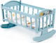 Миниатюра изображения товара Аксессуар для куклы Полесье Кроватка-качалка №4 / 24033 (дымчато-голубой)