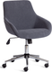 Миниатюра изображения товара Кресло офисное Tetchair Dublin хром/вельвет (графит)