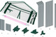 Миниатюра изображения товара Теплица Green Apple GA-House-medium / Б0063840 (со светильником)