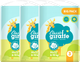 Миниатюра изображения товара Подгузники-трусики детские Lovular Giraffe Classic M 6-10кг / 429056 (216шт)