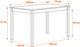Миниатюра изображения товара Обеденная группа Tetchair Sonata Dining Set (антик/графит)
