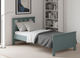 Миниатюра изображения товара Односпальная кровать Mio Tesoro Сага 90x200 / 2.08.04.050.6 (темно-бирюзовый)
