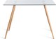 Миниатюра изображения товара Обеденный стол Tetchair Sophia 80x110x75 металл/стекло/бук (прозрачный)