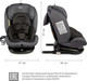 Миниатюра изображения товара Автокресло Siger Престиж Isofix Lux / KRES3943 (маренго)