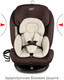 Миниатюра изображения товара Автокресло Siger Престиж Isofix Lux / KRES3946 (шоколад)
