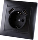 Миниатюра изображения товара Розетка TDM Лама SQ1815-0642 (графит)