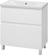Миниатюра изображения товара Тумба с умывальником Misty Лаки 80 / П-Лак-01080-0112Я+RCW-140380WH