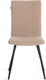 Миниатюра изображения товара Стул Tetchair Monte Carlo флок (бежевый/черный)