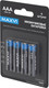 Миниатюра изображения товара Комплект батареек Maxvi MBLR03ES4 AAA (4шт)