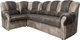 Миниатюра изображения товара Диван угловой Lama мебель Афина М Правый (Mink/Chestnut)