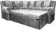 Миниатюра изображения товара Диван угловой Lama мебель Афина М Правый (Smoke/Cloud)