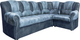 Миниатюра изображения товара Диван угловой Lama мебель Афина М Левый (Sky/Midnigt)