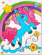 Миниатюра изображения товара Набор для творчества Десятое королевство Раскраска с блестками Единорог / 04789