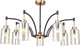 Миниатюра изображения товара Люстра ESCADA 1166/7P (Brass/Black)