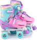 Миниатюра изображения товара Ролики-коньки Babyhit Twin Seasons (M, бирюзовый/розовый)