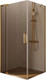 Миниатюра изображения товара Душевой уголок Cezares SLIDER-AH-1-90-70/80-BR-BORO