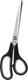 Миниатюра изображения товара Ножницы канцелярские Deli Classic / 38369 (черный)