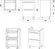 Миниатюра изображения товара Тумба с умывальником Misty Байкал 55 / Э-Бай06055-022Я+5216120