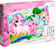 Миниатюра изображения товара Пазл Puzzle Time Мир единорогов / 9206015 (104эл)