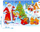 Миниатюра изображения товара Пазл Puzzle Time Новогодние подарки / 9178194 (35эл)