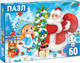 Миниатюра изображения товара Пазл Puzzle Time Новый год! Дед Мороз и Снегурочка / 7018718 (60эл)
