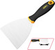 Миниатюра изображения товара Шпатель Deli Нержавеющий YS EDL-HD4 (100мм, 2-х компонентная ручка, черный/желтый)