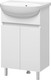 Миниатюра изображения товара Тумба с умывальником Misty Элегия 50 / Э-Эле01050-011Н+БП-Д000000497
