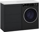 Миниатюра изображения товара Тумба с умывальником Brevita Grafit 60 / GRA-01060-013Я+5216120