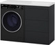 Миниатюра изображения товара Тумба с умывальником Brevita Grafit 60 / GRA-01060-013Я+5217120