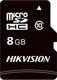 Миниатюра изображения товара Карта памяти Hikvision HS-TF-C1 microSDHC 8GB (STD)/8G/ZAZ01X00/OD C1 w/o adapter