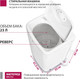 Миниатюра изображения товара Стиральная машина Мастерица WM-0102 (белый)
