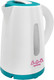 Миниатюра изображения товара Электрочайник Мастерица ЕК-1701M (белый/бирюзовый)