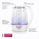 Миниатюра изображения товара Электрочайник Мастерица ЕК-1801G (снег)