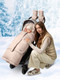 Миниатюра изображения товара Конверт детский Amarobaby Frost / AB-OD24-6103F-BE-105 (бежевый, р.85-105)