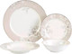 Миниатюра изображения товара Набор столовой посуды Arya Selena / 8680943243195 (белый/бежевый)