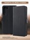 Миниатюра изображения товара Чехол-книжка Case Book для Honor X5 Plus с магнитной застежкой (черный)