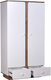 Миниатюра изображения товара Шкаф Polini Kids Ameli 4010 с ящиками / 0002763.174 (белый/дуб крафт золотой)