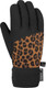 Миниатюра изображения товара Перчатки лыжные Reusch Beatrix R-Tex Xt Junior / 6361277-7054 (р.6, Black/Brown Leopard)
