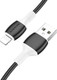 Миниатюра изображения товара Кабель Borofone BX84 Lightning (1м, черный)