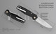 Миниатюра изображения товара Нож складной Ruike P873-MB (черный)