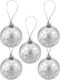 Миниатюра изображения товара Набор шаров новогодних Miland С верхушкой / НУ-3605 (21шт, серебристый)
