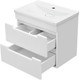 Миниатюра изображения товара Тумба с умывальником Brevita Ariana 60 / ARI-01060-0742Я+Р-Евв14060-Д