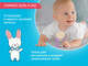 Миниатюра изображения товара Прорезыватель для зубов ROXY-KIDS Meow Teether / RMT-002 (сиреневый)