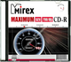 Миниатюра изображения товара Диск CD-R Mirex 52X 700MB Slim Case / UL120052A8S